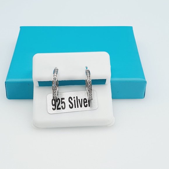 "925 Sterling Silver CZ Beautiful Earrings for Women, 1USPAR4292 - Picture 6 of 11